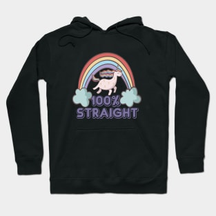 100% Straight Hoodie